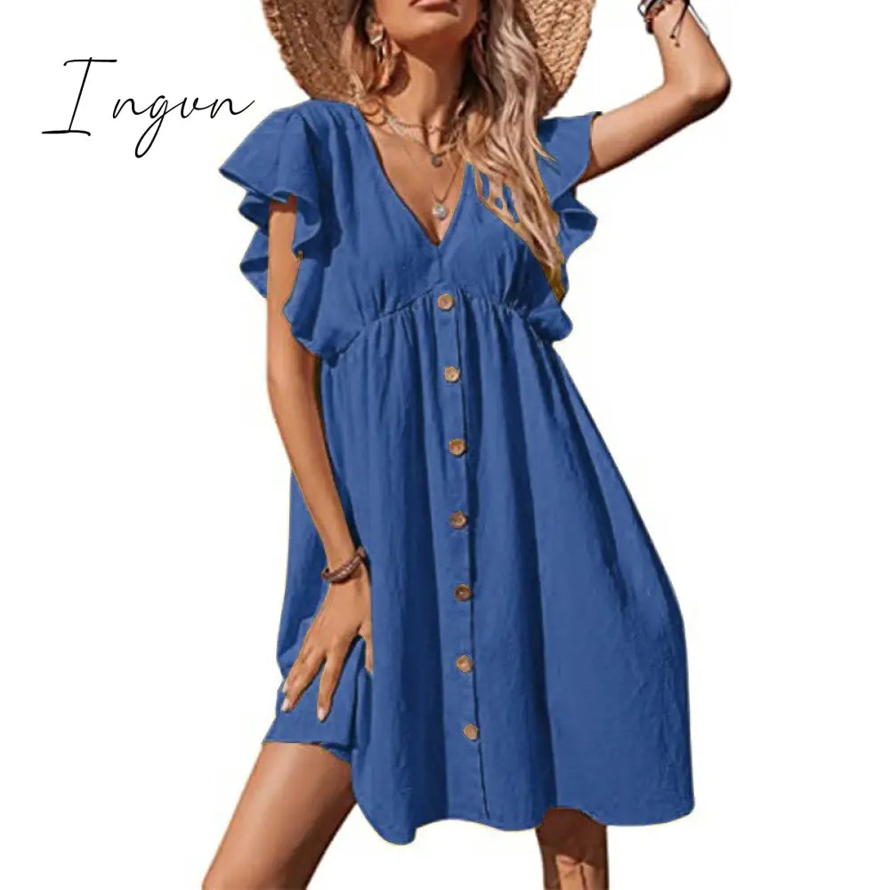 Ingvn - new v neck dress