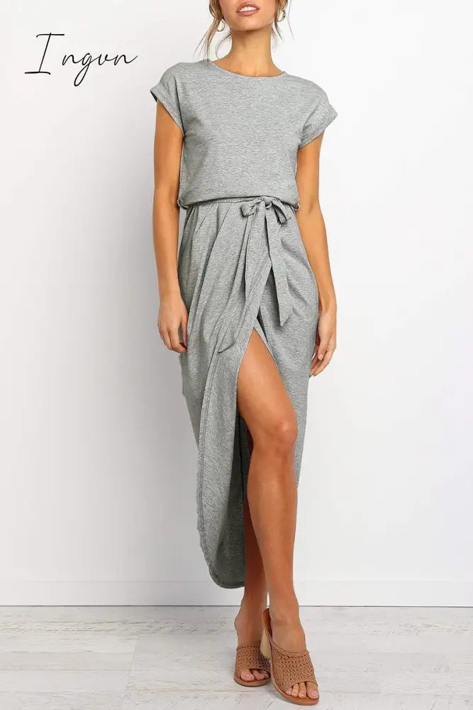 Ingvn -  After Midnight Ankle Length Midi Dress(4 Colors)