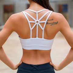 TaoBo Hot Sale Women Yoga Sports Bra Push Up Stretch Cycling Workout Tank Top short Running Sport Bra Top sports T-shirt
