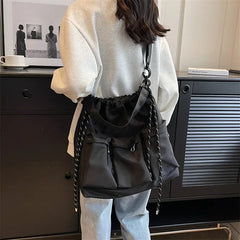 Ingvn  New Fashion Women's Bag High Quality Oxford Fabric Shoulder Bag Crossbody Bag Large Capacity Satchel Lady Leisure Commuting Bags