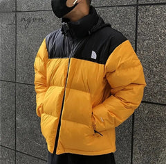 Ingvn - winter new couple outfit down jacket men's and women's trendy version of men's white duck down down jacket