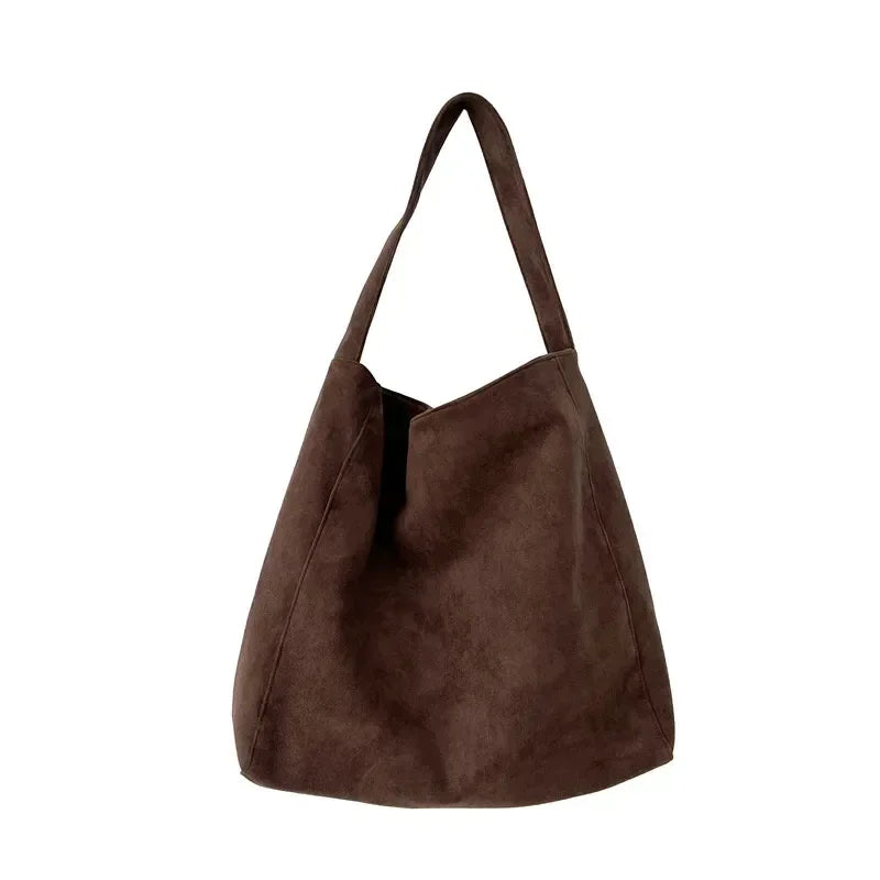 Ingvn  High Quality Women's Shoulder Bags New Large Capacity Suede Design Youth Ladies Handbag Free Shipping Bolsas Femininas