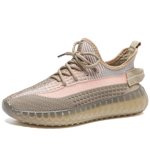 INGVN   2026 New Fashion Colors Women Mesh Shoes Breathable Fashion Lady Shoes Comfortable Nice Female Shoes With Soft Sole