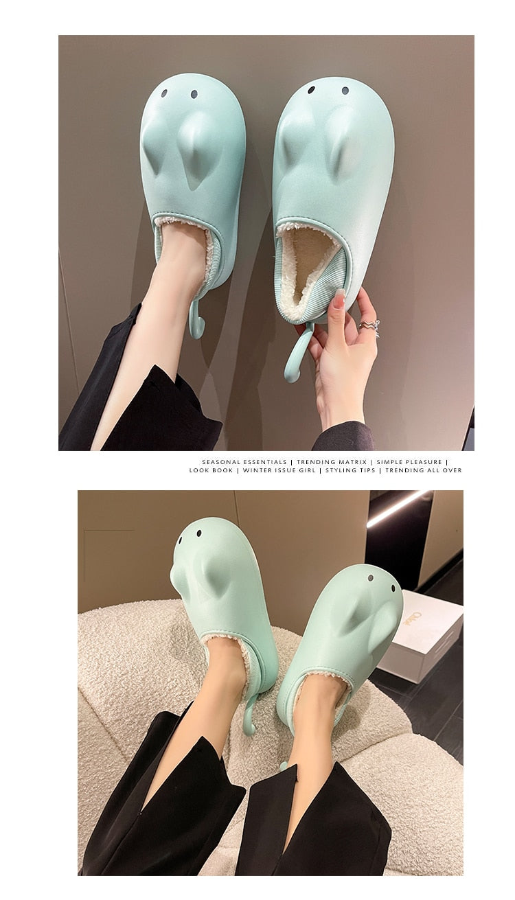 Women's Heels Casual Female Sneakers Woman-shoes Shoes Slip-on Roses Fashion Rome Short Plush Basic Med PU with Shoes Women