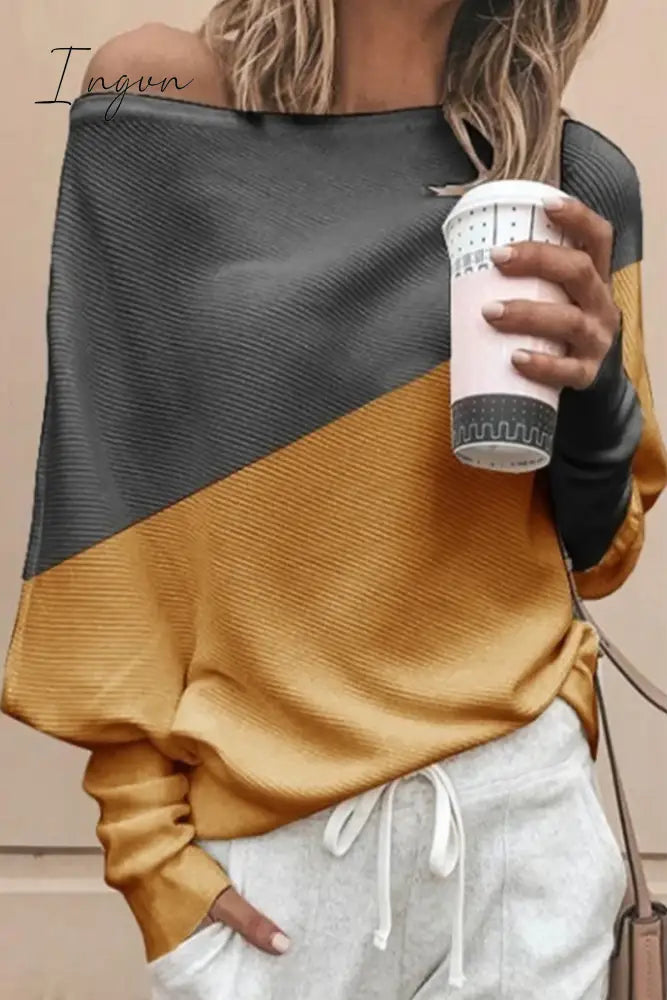 Ingvn -  Comfy Off-Shoulder T-shirt(5 Colors)