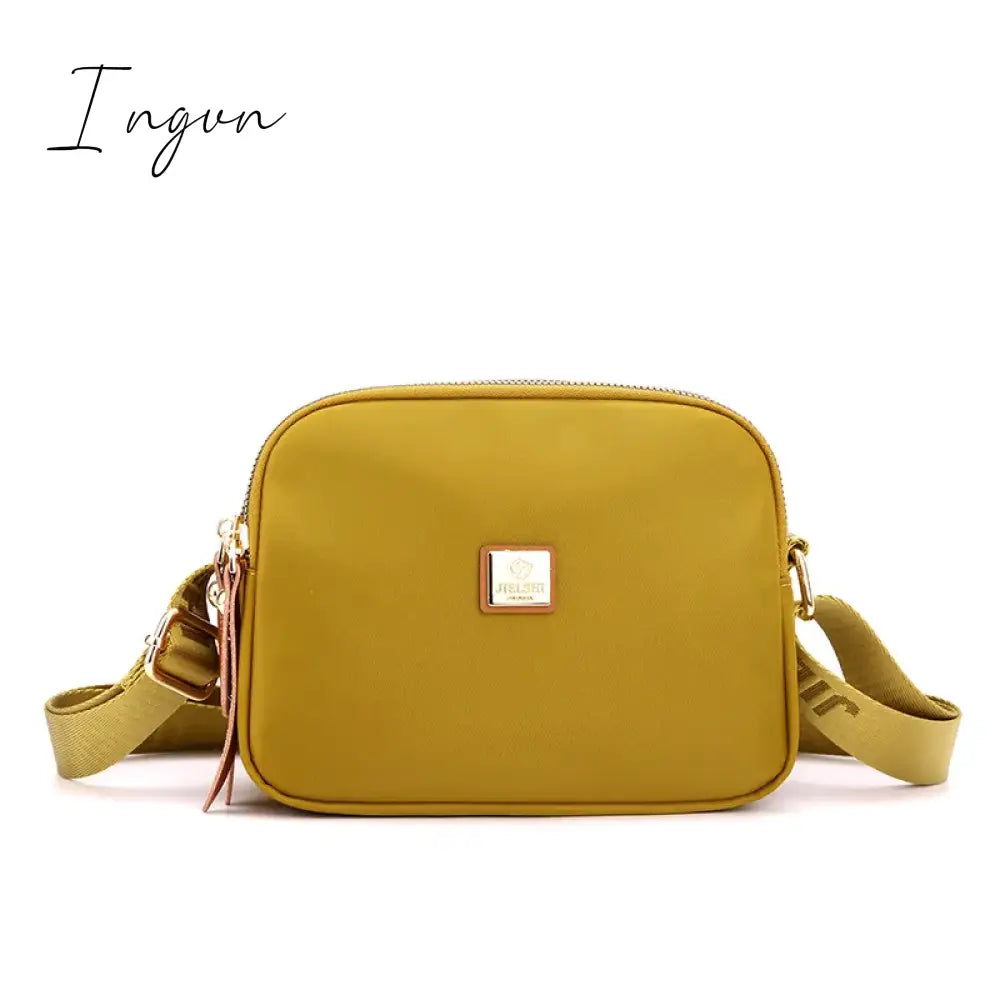Ingvn - Small Shoulder Bag Women CrossBorder Supply Of Nylon Fabric Leisure Mini Shoulder Bag Ladies Embroidered Han Pocket