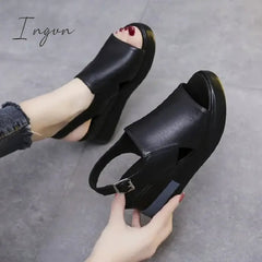 Ingvn - Naked Feet Wedge Sandals