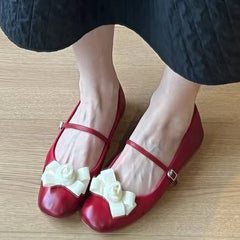 Bow Women Flats Loafers Shoes Elegant Summer Shallow Woman Sandals 2025 Trend Soft Walking Dress Casual Sport Chaussures Femme