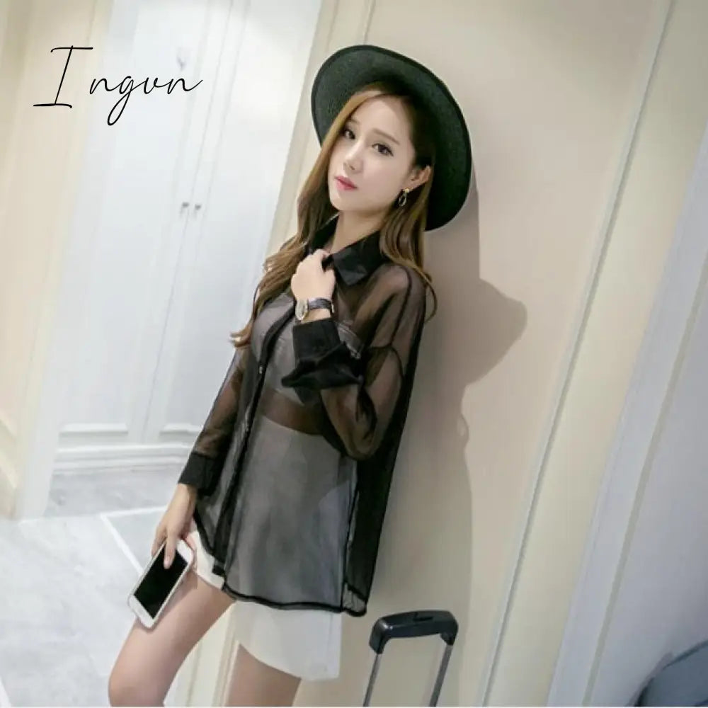 Ingvn - Transparent Shirt