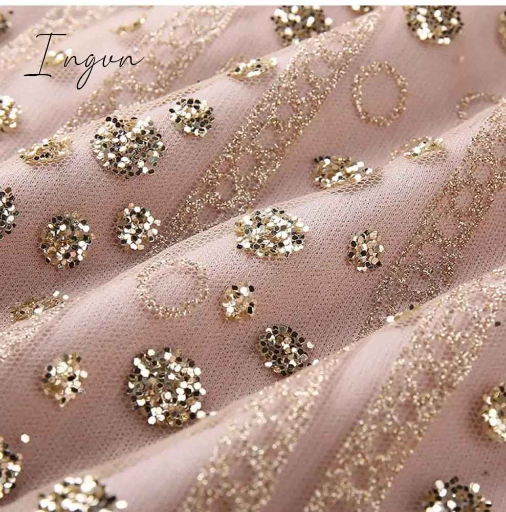 Ingvn - Dress Woman Mini Dress Evening Party Long Sleeve Deep V Neck Dress Skinny Sexy Dress Clubwear Max Size Dresses