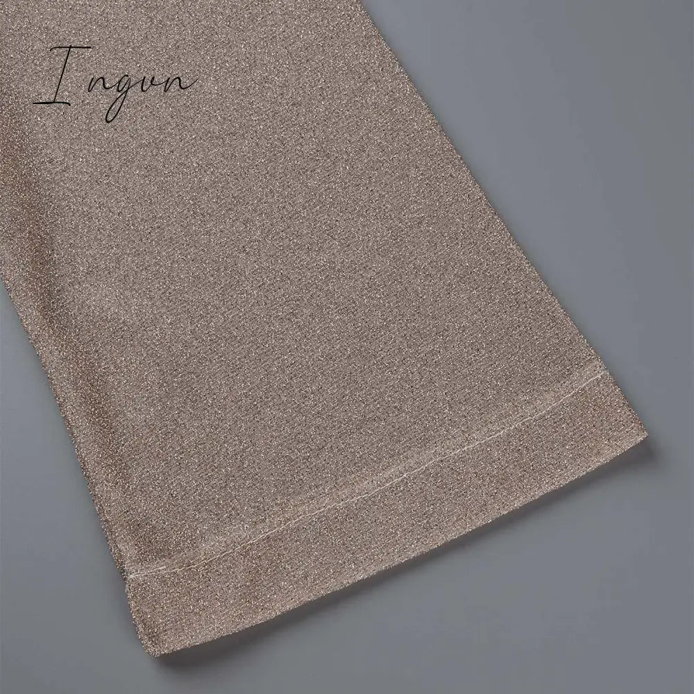 Ingvn - Fashion Elegant Solid Patchwork Fold V Neck Evening Dress Dresses(4 Colors)