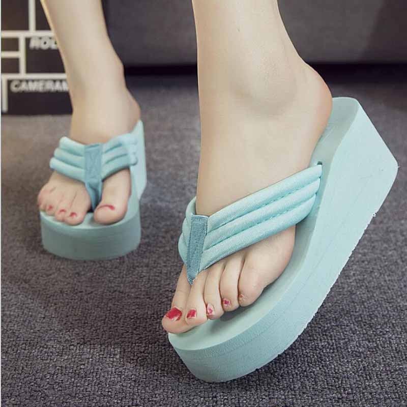 Summer Sandals Women T-strap Flip Flops Thong Sandals Designer Elastic Band Ladies Gladiator Sandal Shoes