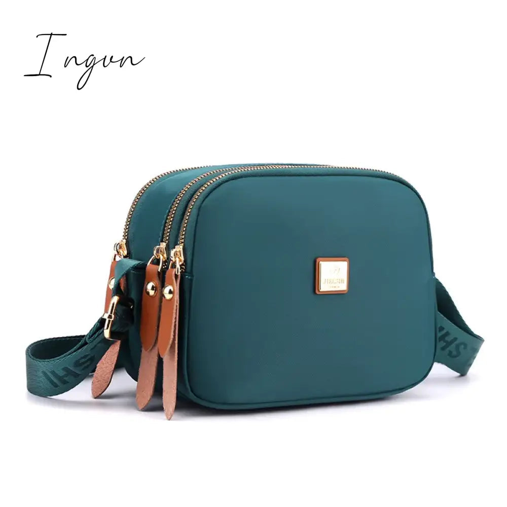 Ingvn - Small Shoulder Bag Women CrossBorder Supply Of Nylon Fabric Leisure Mini Shoulder Bag Ladies Embroidered Han Pocket