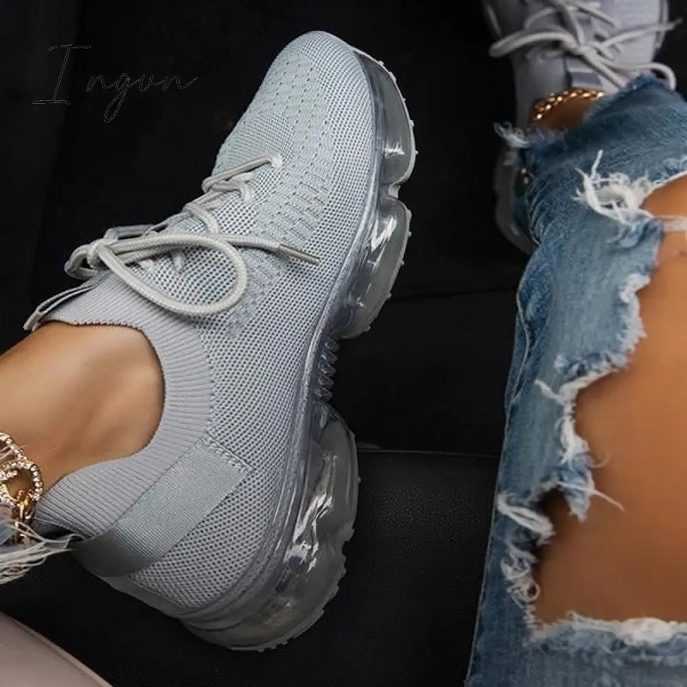 Ingvn - Women's Colorful Air Cushion Sneakers