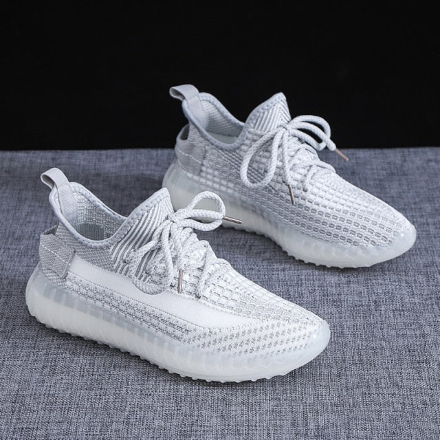 INGVN   2026 New Fashion Colors Women Mesh Shoes Breathable Fashion Lady Shoes Comfortable Nice Female Shoes With Soft Sole