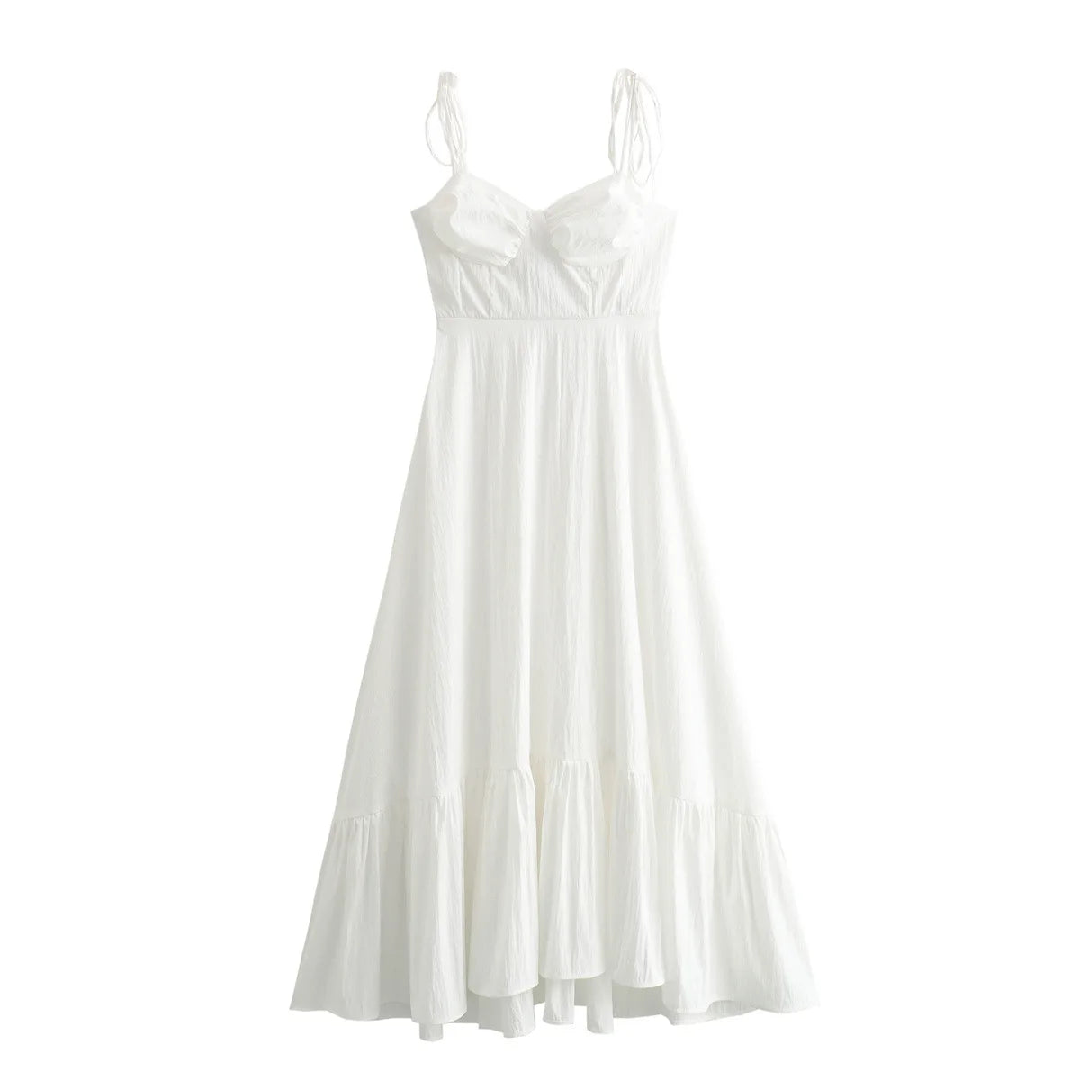 Sexy Elegant White Slip Corset Dress Tie Strap Black Party Evening A-Line Sleeveless Bodycon Sundress Women Wedding Bridesmaid