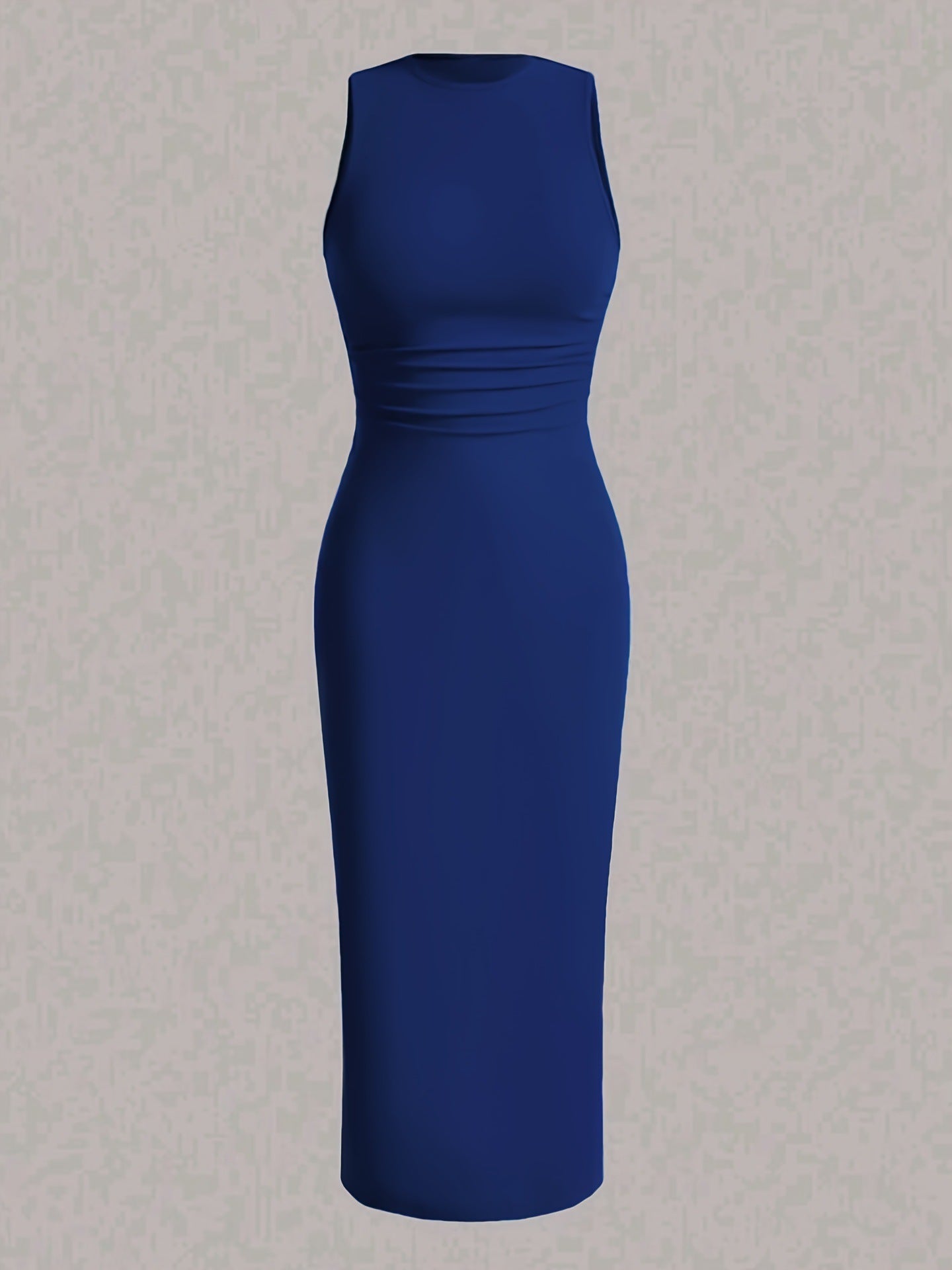 Spring and summer new plain color wrinkled waist vest skirt
