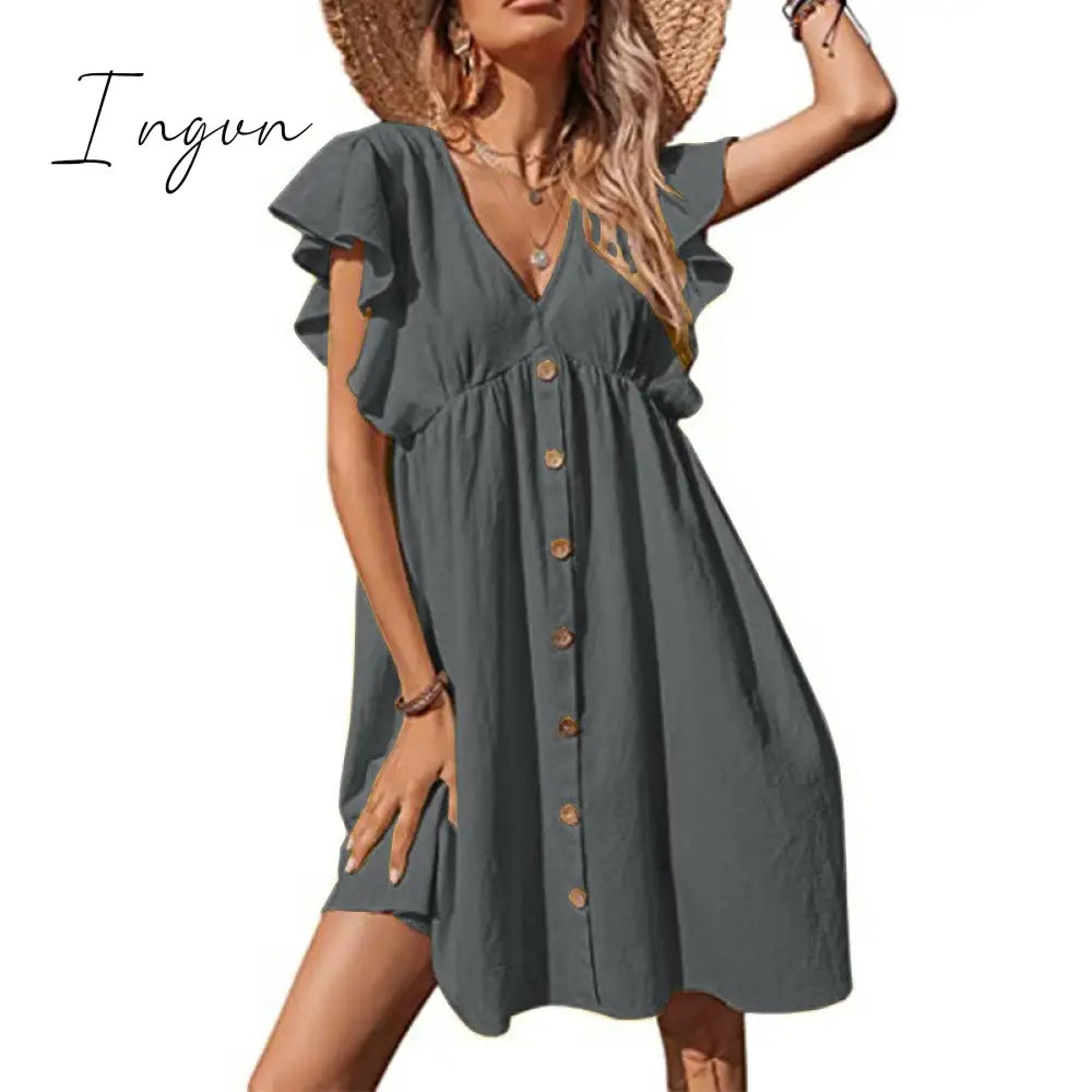 Ingvn - new v neck dress