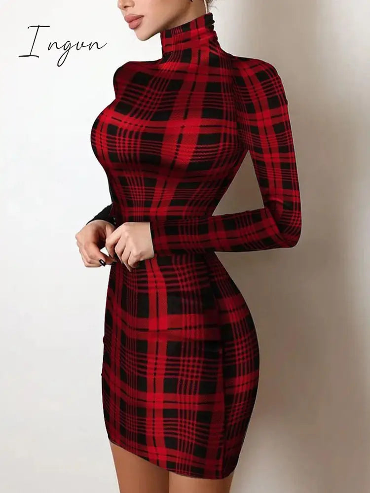 Ingvn - Y2K Sexy Floral Print Contrast Mesh Bodycon Dress Geometric Night Out Vestidos Mini Casual Daily Women Floral Dress