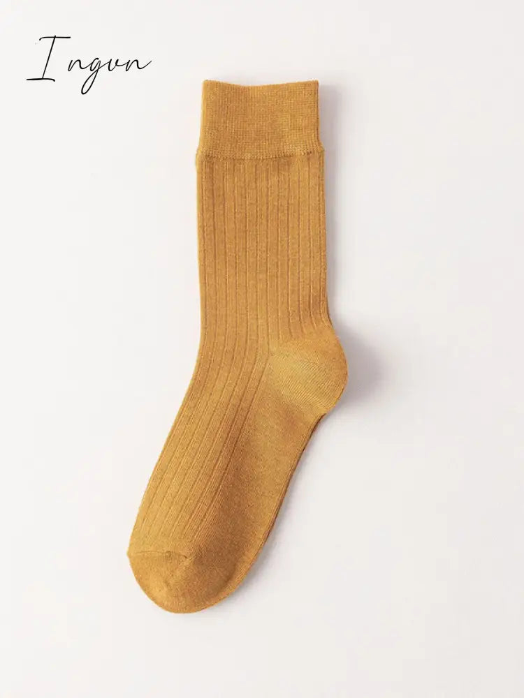 Ingvn - Casual Simple 10 Colors Socks