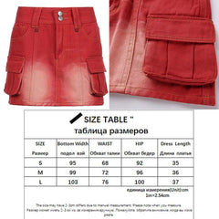 Streetwear Denim Mini Skirts Women Harajuku Vintage Casual Hight Waist Sexy Lady Clubwear Kawaii Clothes Short Skirts