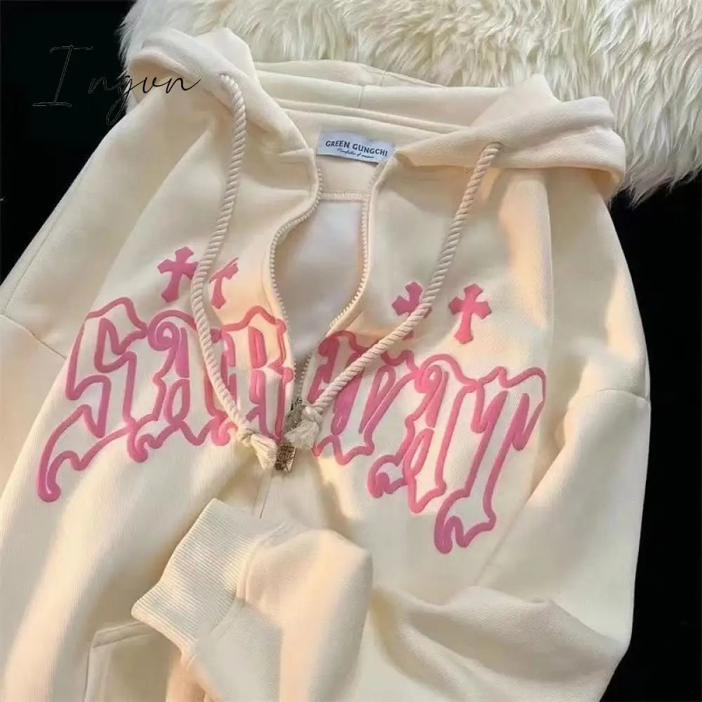 Ingvn - Alt Cute Zip Up Hoodie