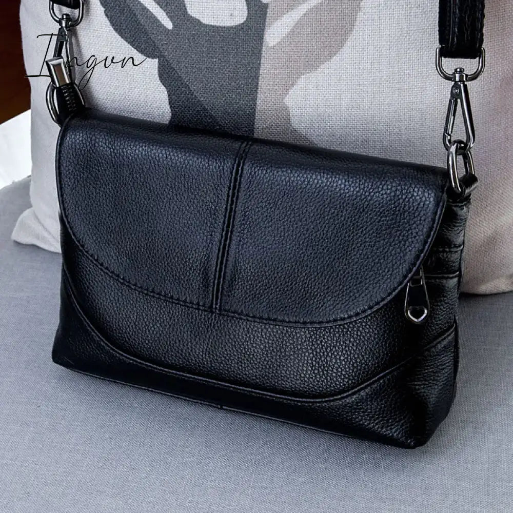 Ingvn - Genuine Leather Crossbody Bags for Women Ladies Shoulder Bags New Fashion Handbags female Cowhide Leather Purse Tote Bags