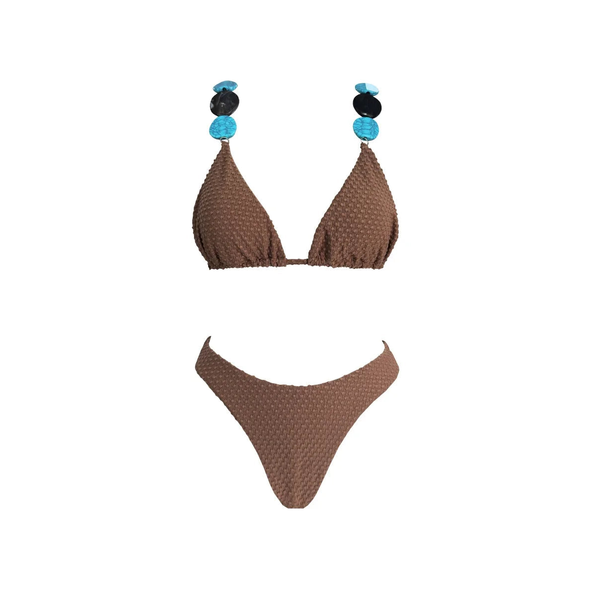 3Pcs Mirco Bikini Mini Skirt Women Sexy Swimsuit Push Up Swimwear Female Bandeau Biquini Turquoise Bathing Suit Beachwear Outfit
