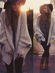 Ingvn - Oversize Batwing Sleeve Sweaters