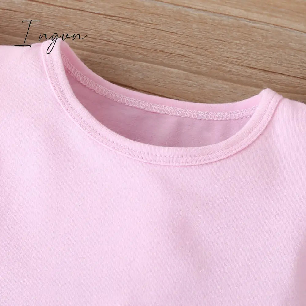 Ingvn - New Summer Baby Girls Tutu Dress Children Party Little Girl Kids Clothes Flying Sleeve Princess Rainbow Patchwork Outfits Dress
