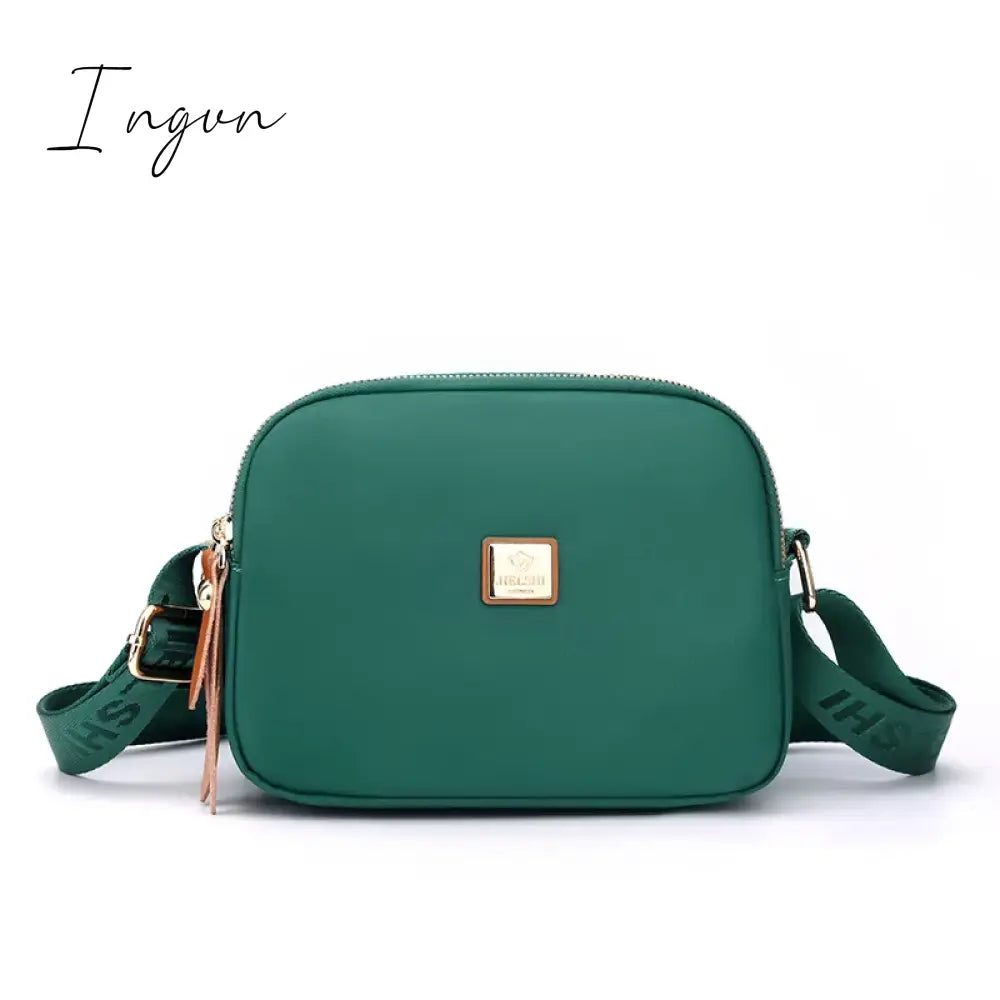Ingvn - Small Shoulder Bag Women CrossBorder Supply Of Nylon Fabric Leisure Mini Shoulder Bag Ladies Embroidered Han Pocket