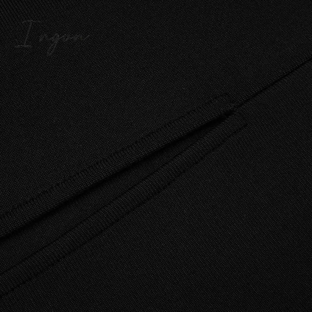 Ingvn - Bandage Women Dress New Summer Sexy Party Club Elegant Bodycon Bandage Dress Spaghetti Strap Ladies Clothes