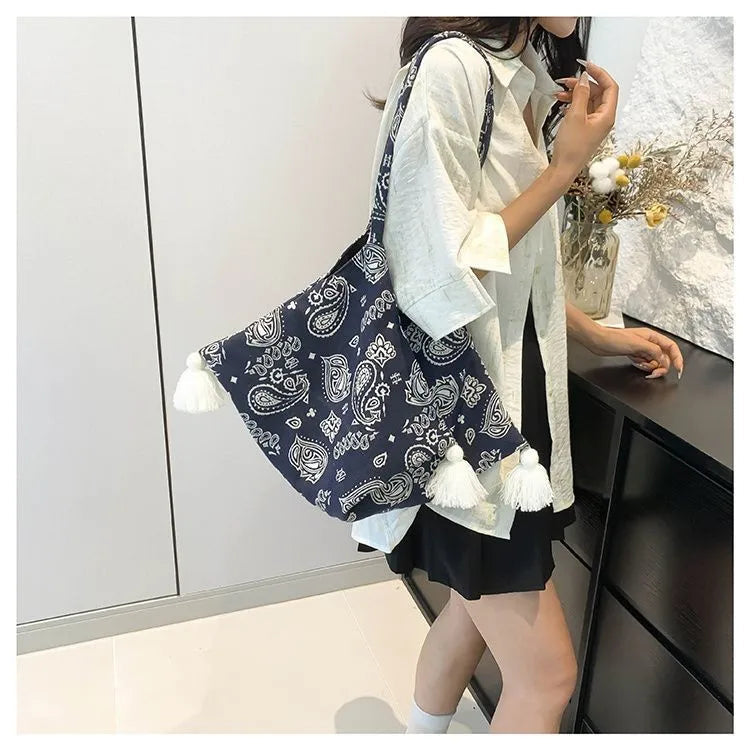 Ingvn  Women's Fashion New Bag Thai Zongzi Bag Fashion Shoulder Bag Fringe Bag Bagutte Bag Bags For Women Bolsos Para Mujeres Tendencia
