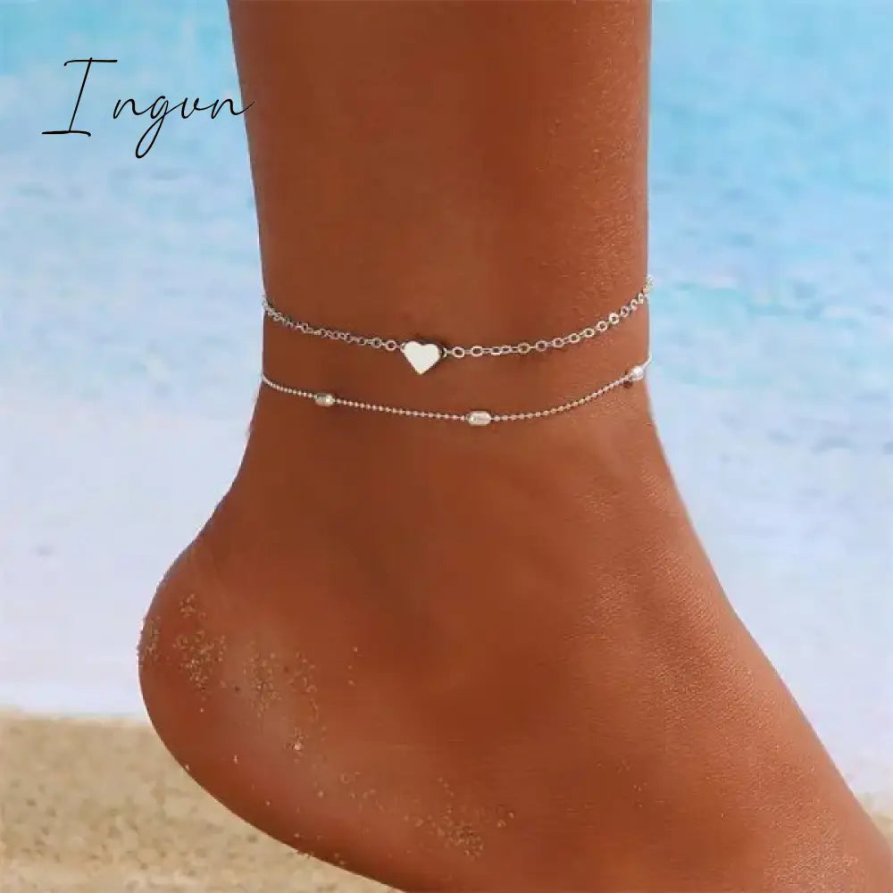 Bohemian Colorful Turkish Eyes Anklets for Women Butterfly Flower Zircon Shell Cat Ankle Bracelet Summer Beach Foot Leg Jewelry