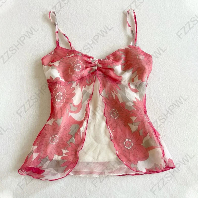 2000s New Fashion Hot Girls Casual Leopard Print Tube Top Punk EMO Rock Aesthetic Crop Top Y2K Harajuku Retro Women's Streetwear