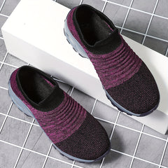 Lightweight, Air Cushion Mesh Sneakers - Stylish & Comfy Slip-on, Perfect for All Seasons & Walking
