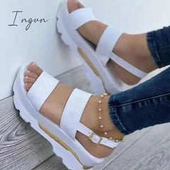 Women Sandals Women Heels Sandals With Platform Shoes Summer Sandalias Mujer Casual Wedges Shoes For Women Elegant