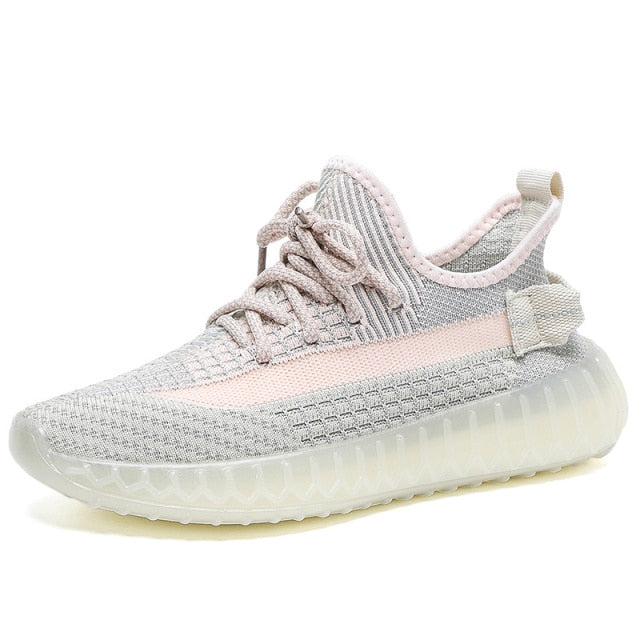 INGVN   2026 New Fashion Colors Women Mesh Shoes Breathable Fashion Lady Shoes Comfortable Nice Female Shoes With Soft Sole