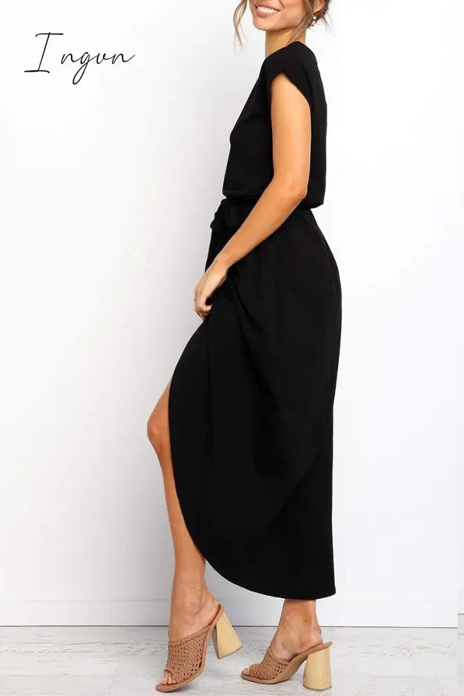 Ingvn -  After Midnight Ankle Length Midi Dress(4 Colors)