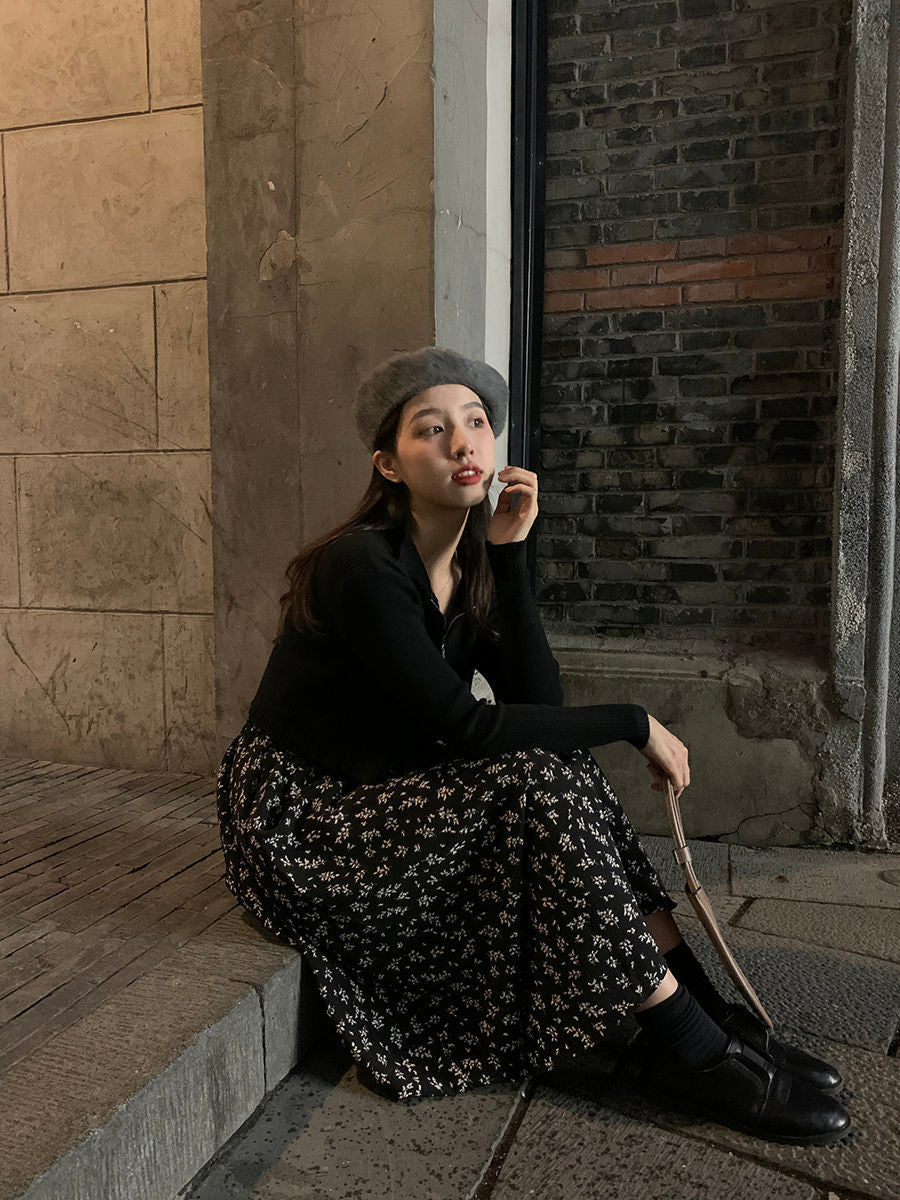 Skirts Women Design High Waist Summer Loose Trendy Elegant Artistic BF A-Line All-match Print Lovely Ins Casual Tender Aesthetic