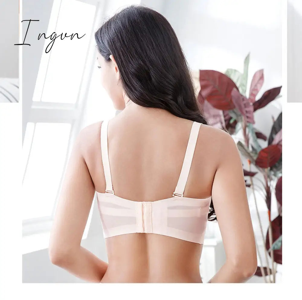 Ingvn - Plus Size 7XL Women Bras Non-Slip Strapless Tube Top Wireless Push Up Invisible Lingerie Bra Solid Seamless Tanks