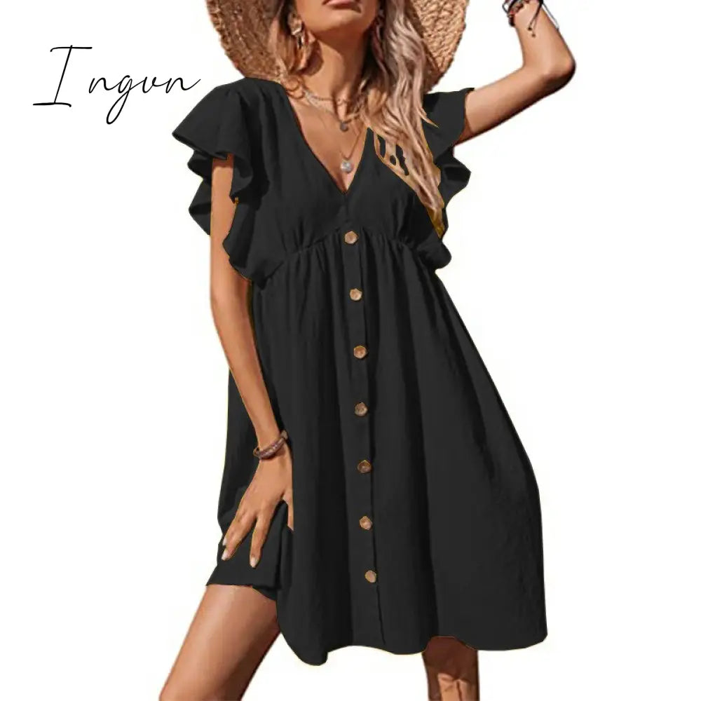 Ingvn - new v neck dress