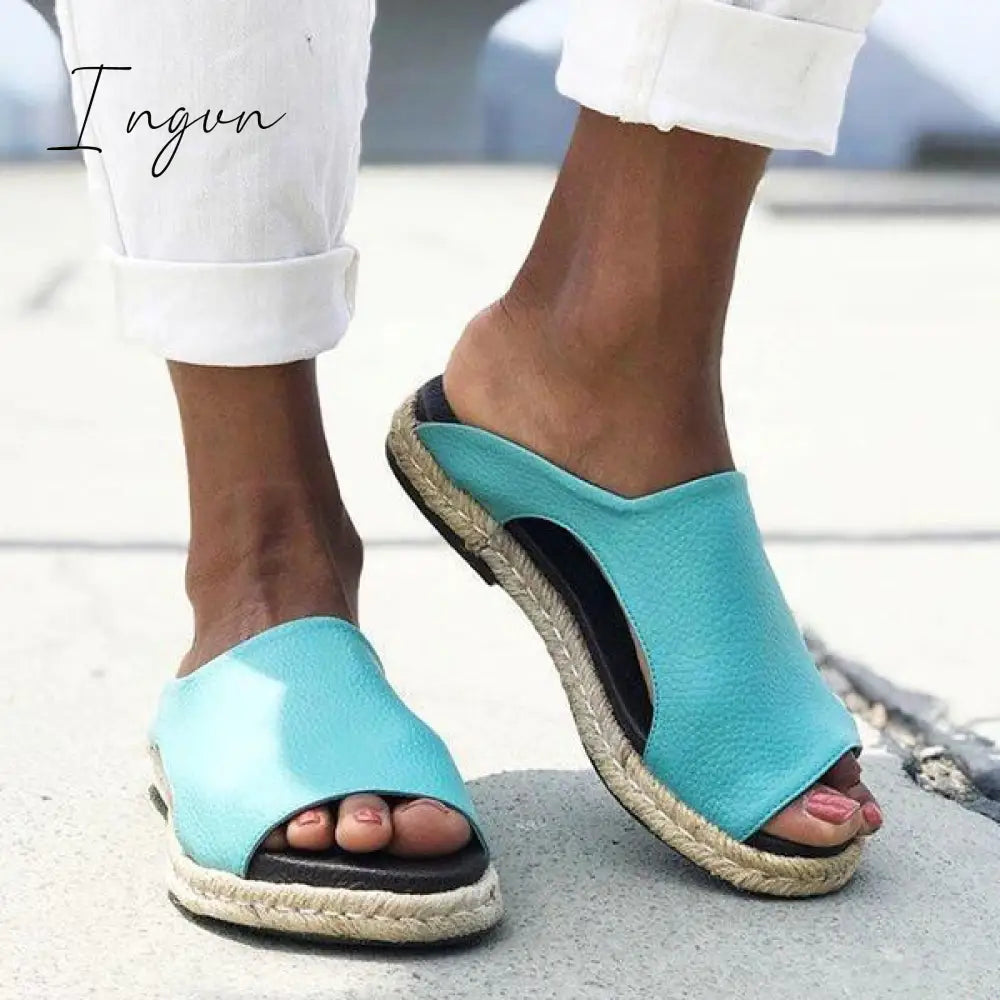 Ingvn - Summer Casual Comfy Slip On Sandals