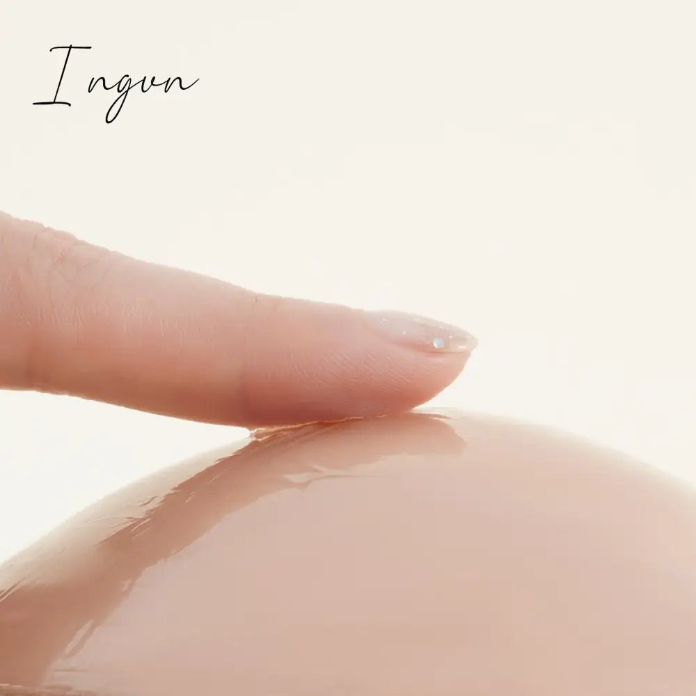 Ingvn - Sexy Women Invisible Push Up Bra Self-Adhesive Silicone Bust Front Closure Sticky Bra 1/2Pcs Backless Strapless Bra