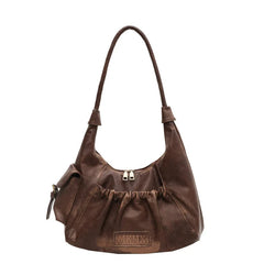 INGVN  Luxury Design Fashion Zipper Underarm Bag Streetwear Grunge Vintage Handbags Japanese Y2k Aesthetic Shoulder Bags Women Casual