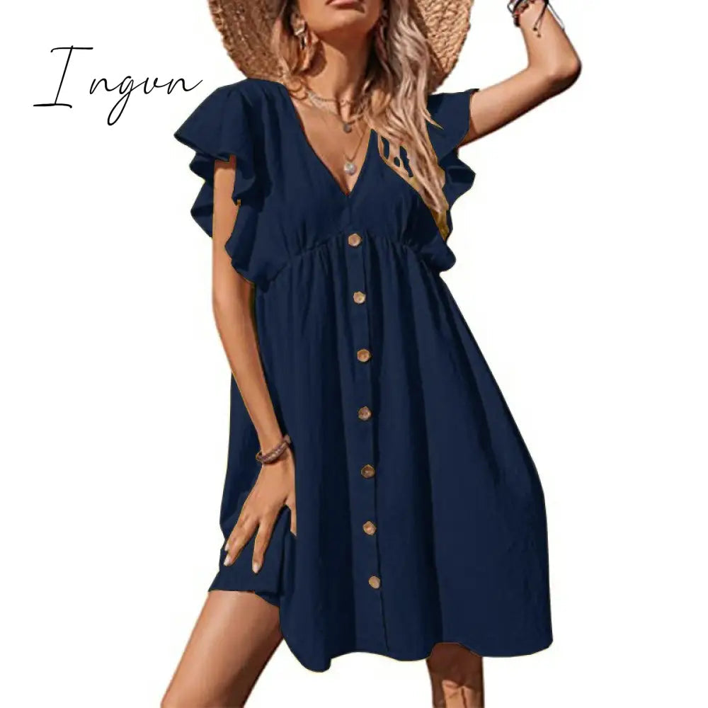 Ingvn - new v neck dress