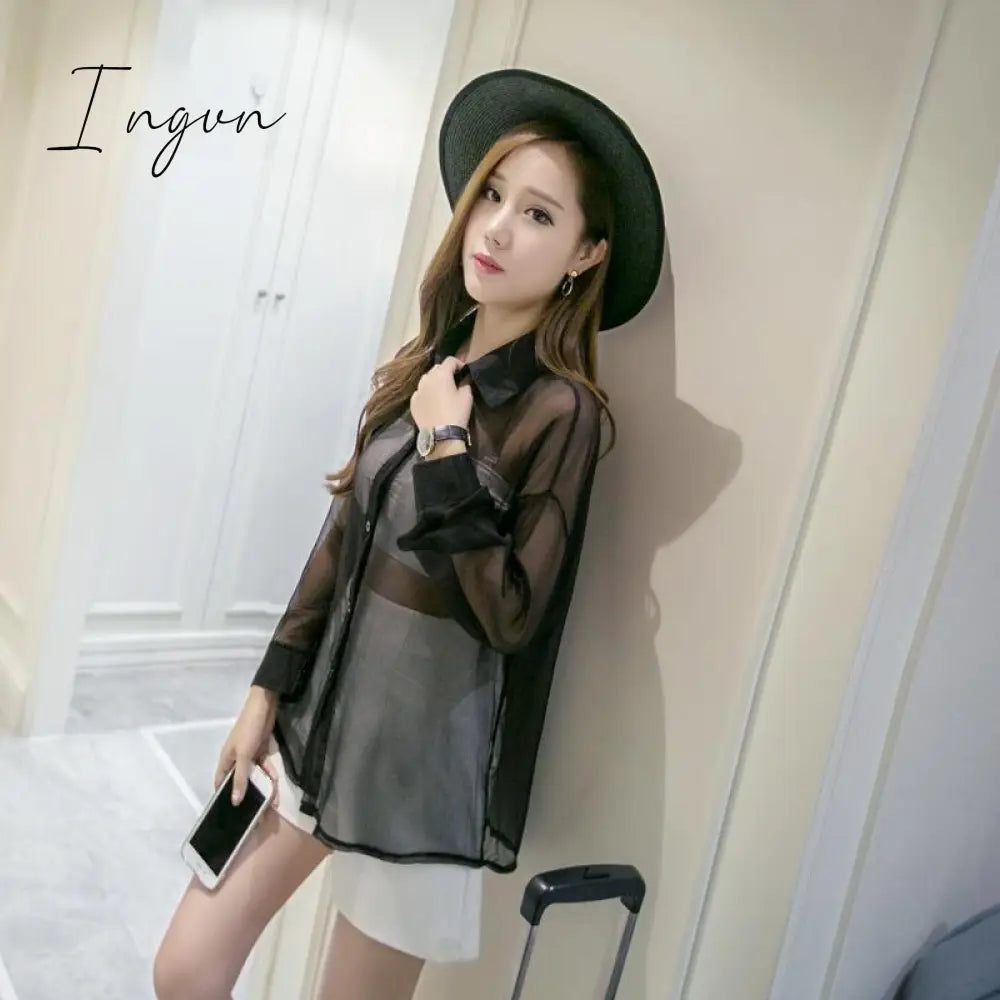 Ingvn - Transparent Shirt