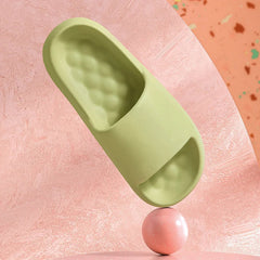 Ingvn  Eva Soft Sole Chunky Platform Slippers Women  Summer Thick Sole Cloud Slides Beach Sandals Woman Non-Slip Outdoor Flip Flops