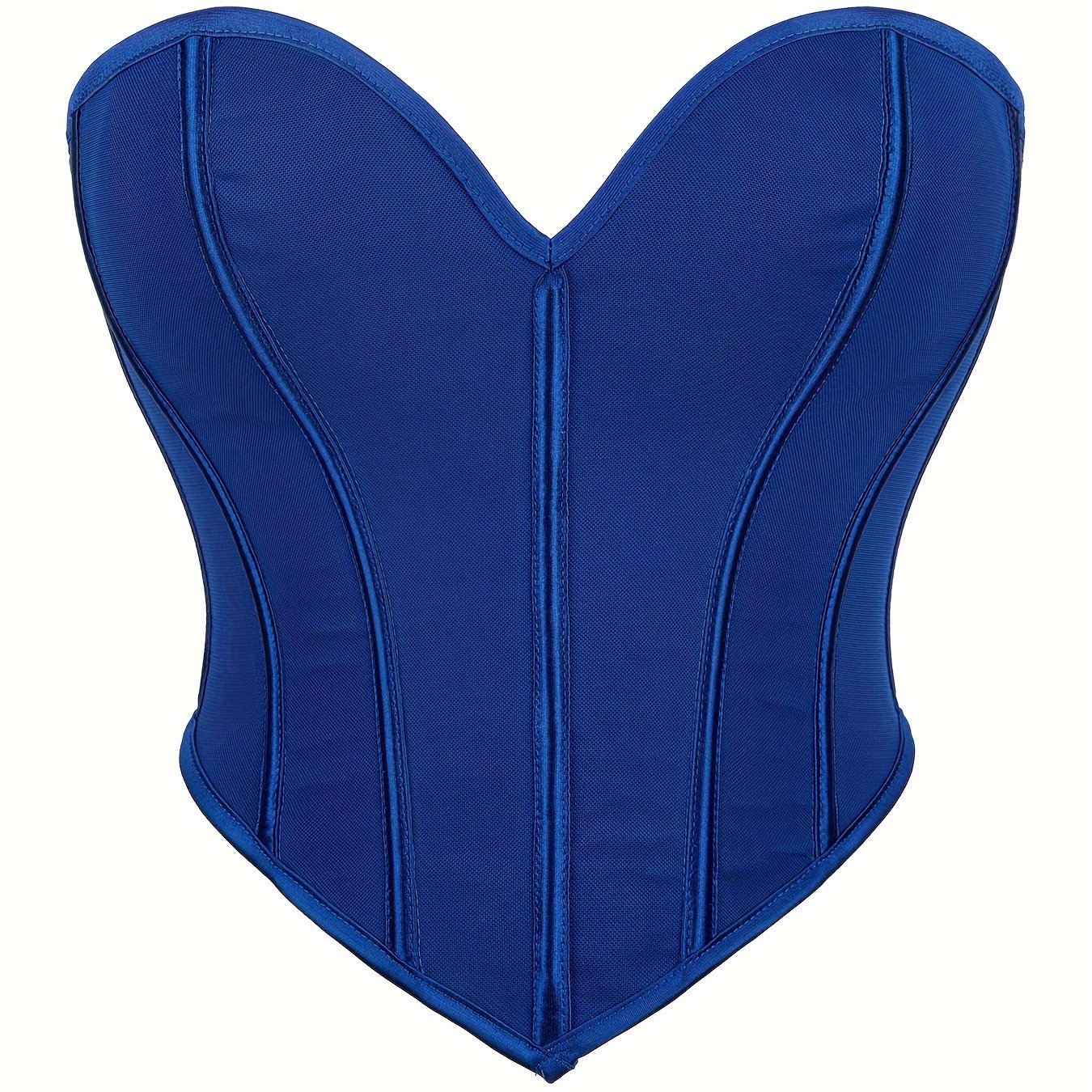 Elegant Strapless Tummy-Control Shapewear Corset | Adjustable Lace-Up | Sexy Knit Bustier | Medium Support Lingerie