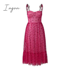Ingvn - Women's dresses summer sexy Slash neck floral print boho beach dress pleated Sleeveless dress wrap robe sundress